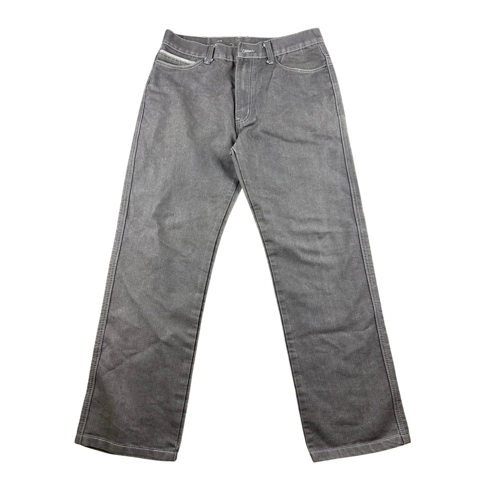 Most Ofcl Jeans Men 36x32 Gray Standard Straight Leg Cotton Blend 5-Pocket